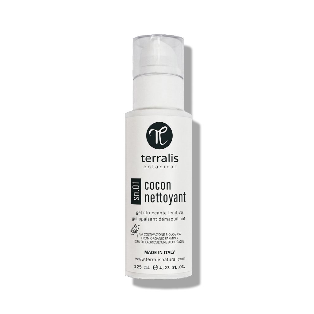 sn.01 | cocon nettoyant / gel apaisant démaquillant